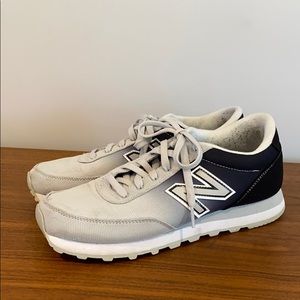 Grey & Black Ombré New Balance Sneakers